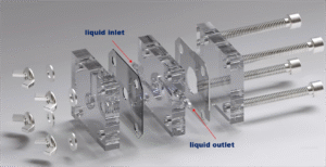 zinc air battery test cell