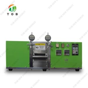 calendering machine for sodium ion battery electrode