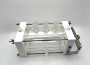 jacketed flat corrosion cell