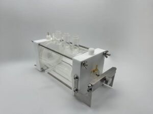 jacketed flat corrosion cell