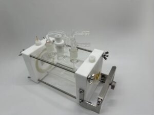 jacketed flat corrosion cell