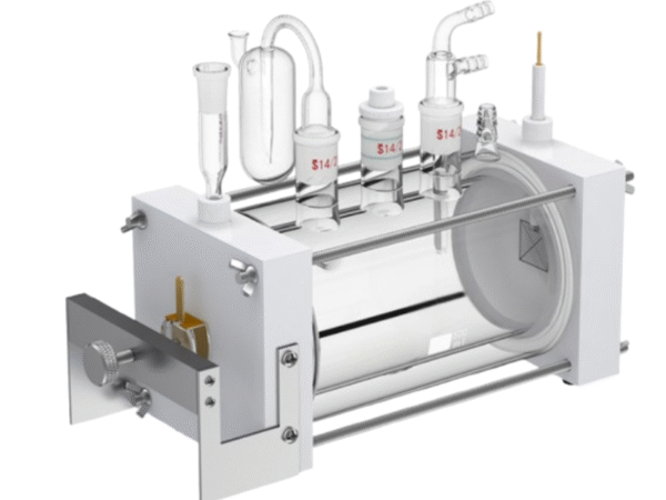 electrolytic glass cell (5 port)