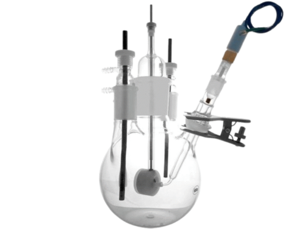 electrolytic glass cell (5 port)